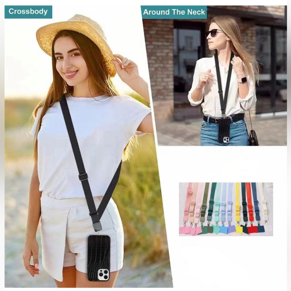 Crossbody Universal Phone Necklace Accessory - Vacation Must Have